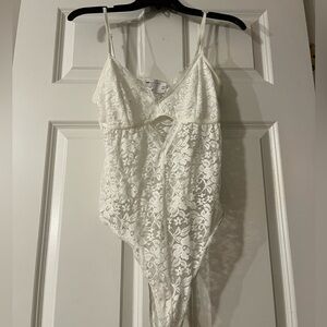 ASOS lace bodysuit size 10